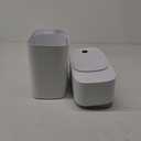 JOYBOS Bathroom Trash Can with Lid Automatic Garbage Can, 3 Gallon Slim Electric Waterproof Narrow Small Garbage Bin,Plastic Trash Bin, 14 L Motion Sensor Rubbish Can for Bedroom Office Toilet