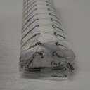 AAAAAcessories D-Shaped Chair Cushions, 2" Thick Dining Chair Pads with Ties and Removable, Machine-Washable Cover, 17" x 16", Set of 4, Brown