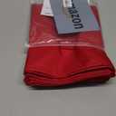 Home Brilliant Red Tablecloths for Rectangle Tables Table Cloth for 6 Foot Tables for Parties Buffet Picinic Camping Holiday Birthday Party Valentine's Day Dinner Decor, 60x84, Red