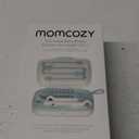 Momcozy Bottle Brush Set - Baby Bottle Cleaner Kit with Silicone Brush, Nipple Brush, Straw Brush, Soap Dispenser, Drying Rack - 7 in 1 Bottle Cleaning Tool for Home and Travel, Green