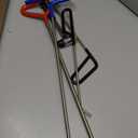 LadyRosian Paintless Dent Removal Rods Kit 18PCS with Rubber Replaceable Heads Tool for Car Body Hail Damage Dent Repair