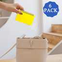 6 Pack Small Spiral Notebook Pocket Notebook 3x5 Spiral Notepads With Lined Pages, Small Top Spiral Notebook Little Mini Memo Steno Note Pads for Outdoor Home Office College School