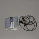 Caroo Walkie Talkie 2.5mm Earpiece,2 Pack 1 Pin Covert Acoustic Tube Earpieces Headset with PTT Mic for Motorola Talkabout MH230R MR350R T200 T200TP T260 T260TP T600 MT350R Two Way Radio