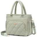 Artelaris Lunch Bag Women, Adult Insulated Lunch Box, Leakproof Lunch Cooler Bag, Reusable Large Lunch Cooler for Work, Picnic, Travel (Green)