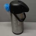 Coffee Carafe for Keeping Hot - 102oz/3L Airpot Coffee Dispenser with Pump - Insulated Stainless Steel Hot Beverage Dispenser for Parties - Thermal Carafe for Hot Drinks Water Tea Chocolate