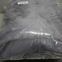 UGG Euphoria Faux Fur Throw Blanket, Oversized Soft Throw for Bed or Couch, Luxury Bedroom Decor, Plush Blankets, Machine Washable, 50-inch x 70-inch, Charcoal Grey