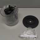 Food Processors, 2 IN 1 Electric Chicken Shredder &Food Chopper with 250W Copper Motor,1.5L Bowls & 2 Bi-Level Blades,One-Touch Electric Chicken Breast Shredder Tool-Smart Overheat Protection (Black)