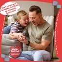 Funny Gift from Daughter or Son, Crochet Tin Man Plush World's Best Dad Award - Humorous Father's, Birthday, for Dad - Handmade Novelty Keepsake Trophy