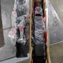 Cap Barbell 150 LB Rubber Coated Hex Dumbbell Hand Weight Set with Vertical Storage Rack - Chrome Handle | Black Rack