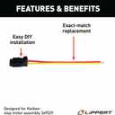 Lippert Components Kwikee® Adapter/Harness Black