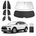 TINGLU Window Shades for Chevrolet/Chevy Blazer 2019-2024 Accessories Side Full Windows Rear Triangular Windshield Sun Shade Sun UV Rays & Privacy Protection for Camping,Napping,and Relaxing 8PCS
