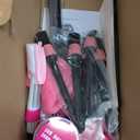 17pcs Car Cleaning Kit, Pink Car Interior Detailing Kit with High Power Handheld Vacuum, Detailing Brush Set, Windshield Cleaner, Cleaning Gel, Complete Auto Accessories for Women Gift
