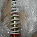 Motorcycle Shock Absorber, 450mm/17.72in Universal Adjustable Rear Suspension, Heavy Duty Motorcycle Rear Shock Strut for ATV, Kart, Scooter, Dirt Bike, Quad, UTV