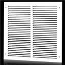 14 x 14 Inch Duct Opening Return Air Vent Cover for Wall or Ceiling, Return Air Grille HVAC AC Wall Air Return Vent Cover HVAC Cold Air Grill Without Filter Housing,Outer Dimension:15.75"WX15.75"