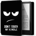 TNP Case for 6.8" Kindle Paperwhite 11th Generation 2021 / Kindle Paperwhite Signature Edition, PU Leather Cover, Protective Sleeve Folio Case for Kindle E-Reader with Auto Sleep/Wake, Don't Touch