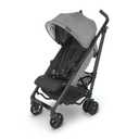 UPPAbaby G-Luxe Umbrella Stroller/Lightweight Design for Easy Travel/One-Step Fold + Recline/XL Basket + Canopy/Cup Holder Included/Greyson (Charcoal Mlange/Carbon Frame)