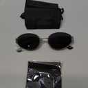 livho 2025 Trendy Oval Sunglasses - Stylish Polarized Shades for Everyday - Retro Metal Frames