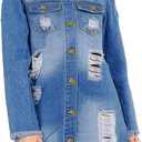 Denim Jacket Women Size XS