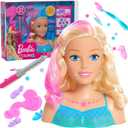 Barbie Dreamtopia Mermaid Styling Head, 22 pieces, Kids Toys for Ages 3 Up by Just Play