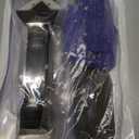 11Pcs Caulking Tools, 3 in 1 Silicone Caulking Finishing Tool Kit(Stainless Steelhead), Reuse and Replace 5 Silicone Pads, Sealant Caulk for Kitchen Bathroom Window, Sink Joint