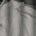 EOUOSS Mens Muscle Fit Dress Shirts Athletic Slim Fit Long Sleeve Stretch Casual Button Down Shirt (XX-Large, White)