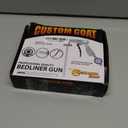 Custom Coat Professional Quality Bedliner Application Gun with Regulator - Fits 1 Liter U-Pol Raptor Bottles