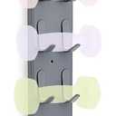 Zonon Dumbbell Wall Rack 10 Capacity Metal Heavy Duty Dumbbell Storage Holder for Space-Saving Home Gym Hardware Included