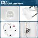 OTO-K Electric Fuel Pump Module Assembly Compatible with Honda Accord 2003-2007 L4 2.4L Gas, Excluding California Emissions,Replace#2202-425077 E8656M