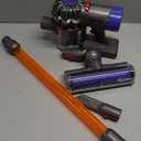 Casdon Dyson Cordless Vacuum Interactive & Officially Licensed Toy Dyson Vacuum For Children Aged 3+ Realistic Role-Play Fun, Purple and Orange