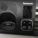 Panasonic DECT 6.0 Expandable System, Cordless Phones With Answering Machine and Call Blocking  3 Cordless Phones 3 Handsets  KXTGE633M (Metallic Black)