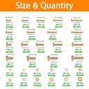 1020PCS Grade 8.8 Metric Bolt Assortment Kit -M4 M5 M6 M8 Heavy Duty Hex Bolts & Nuts with Washers,Yellow Zinc Plated(12-30mm), Automotive/Furniture Hardware,Assorted Metric Fasteners for DIY & Repair