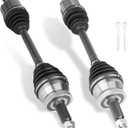 Front left & Right CV Axle Shaft Assembly 2.4L 3.5L Fits for Hyundai Santa Fe 2010-2012, Fits for Kia Sorento 2011-2013, 1 Pair of CV Axle Shaft Assembly, Replace for 66-3653, 66-3654