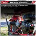 26mm VM22 Carburetor Kit for Predator 212cc 196cc 224cc Coleman CT200U BT200X KT196 Mini Bike Go Kart 6.5HP GX160 GX200 Clone Engine(black)