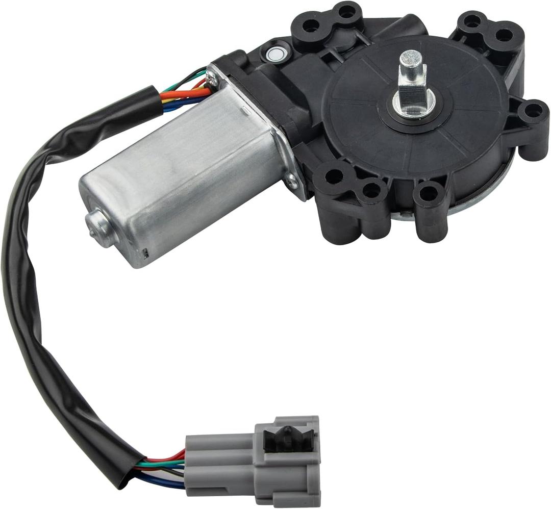 Obaee Window Lift Motor Front Left Driver Side Compatible with Nissan Titan 2004-2015, Armada 2005-2014, Pathfinder Armada 2004 & Infiniti QX56 2004-2013, Replace 80731-9FJ0A, 80731-ZT01A, 742-527