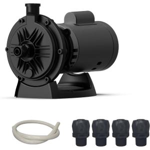 Dual Voltage 115/230Vac Pool Booster Pump, Alternative of PB4-60 3/4 HP Booster Pump for Pressure Pool Cleaning, Compatible with All Pressure-Side Cleaners