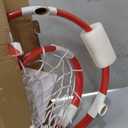 GoSports Splash Hoop 360 Floating Pool Basketball Game - Choose Red or Blue - Includes Hoop, 2 Balls and Pump, 20" x 20" x 22"