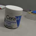 CeraVe Moisturizing Cream, Body and Face Moisturizer for Dry Skin, Body Cream with Hyaluronic Acid and Ceramides, Daily Moisturizer, Oil-Free, Fragrance Free, Non-Comedogenic, 19 Ounce