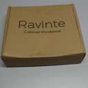 Ravinte 60 Pack (30 Pairs) 1/2 Inch Overlay Soft Close Hinges for Kitchen Cabinets - Satin Nickel Hidden Concealed Hinge, Stainless Steel, Self Closing