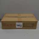 Heybly Small Narrow Side Table for Small Space, Thin Bedside Table with Storage Basket, Skinny End Table, Slim Nightstand, Couch Table for Living Room, Bedroom, Study, Balcony, Rustic Brown, HET007SR1 (7.1"D x 17"W x 22.1"H)