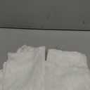 YJ YANJUN Lace Kitchen Curtains 24 inch Length Sets Vintage Sheer Rv Curtains for Camper Windows Cream Kitchen Window Curtains Over Sink Bistro Crtains for Narrow Windows 2 Panels 26" x 24" Ivory