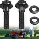 2 Pack 145-5695 Blade Bolt Compatible with Toro Exmark Stripe 60V Max 21, Flex-Force Power Recycler 21, Replace 117-5270 112-8789