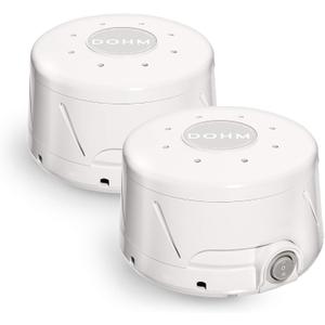 Yogasleep Dohm Classic (2 Pack) The Original White Noise Sound Machine, Soothing Natural Sounds from a Real Fan, Sleep Therapy for Adults & Baby, Noise Cancelling for Office Privacy & Meditation