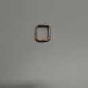 Bling Cases Compatible with Apple Watch 40mm SE/Series 6 5 4, Stainless Metal Protective Case with Sparkling Rhinestones Diamond Bezel Cover Case for Women Girl, Rose Gold