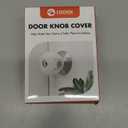 Mom's Choice Gold Awards Winner - EUDEMON 4 Pack Baby Safety Door Knob Covers Door Knob Locks(not Suit for All Door knobs)