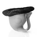 Potty for Newborn Baby Potty Training; for Diaper Free Baby Elimination Communication Indoor & Outdoor; Attractive Fish Shape (Grey)