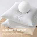 MIULEE 12x24 Inch Outdoor Pillow Insert Waterproof Decorative Throw Pillow Insert, Rectangle Garden Pillow Form for Patio Sofa Couch