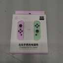 IINE Joy-con Charging Grip Compatible with Switch/Oled/Lite, H-Shaped Holder for Switch Joy-Con, Portable Joy-con Charging Grip with 1PC Charging Cable