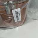 JAZD Vanity Case Makeup Bag with Removable Organizer Divider, Travel Toiletry Cosmetic Organizer for Women