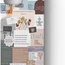 Christian Verses Case Compatible with iPhone 15 Pro,Jesus Sayings Quotes Collage,Smooth Tough PC Full Cover Case for iPhone 15 Pro