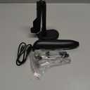 Electric Milk Frother Handheld: Rechargeable 3 in 1 - LED Digital Display with 3 Speeds Portable Stainless Steel Drink Foam Mixer for Milk Coffee, Lattes, Cappuccino, Matcha - Starlight Black